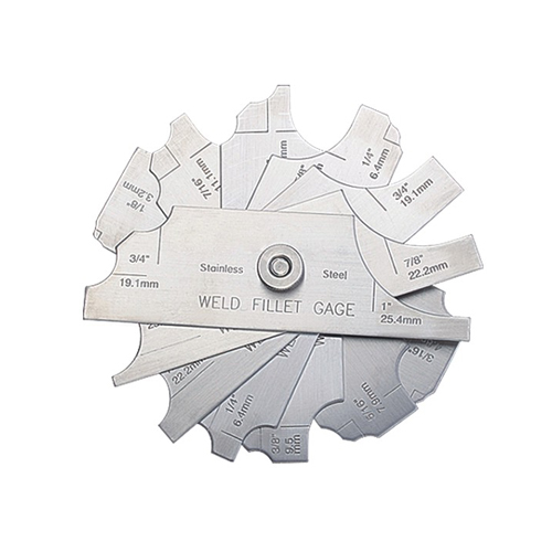 MG-11 Cam type weld gauge, 7piece Fillet Type Master Weld Gauge, Weld ...