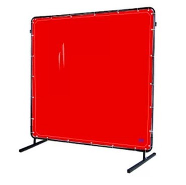 Welding Curtain, Orange red Low-Visability Welding Curtain