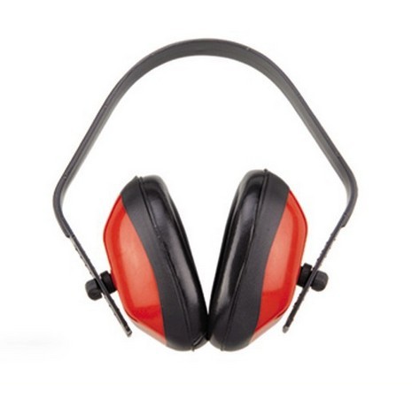 PE Earmuff, Red Color
