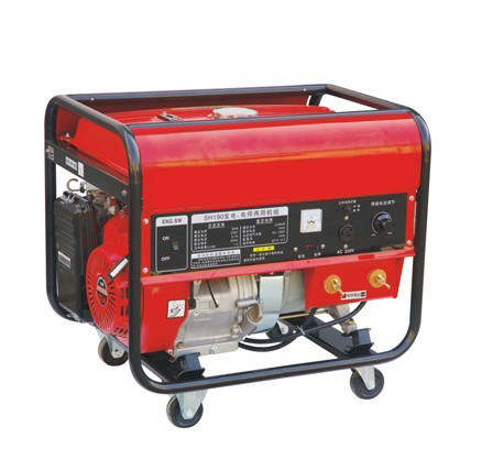 2KW Output, Max Welding Current 190A, Gasoline Welder & Generator