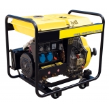 4.2KW Output, Max Welding Current 180A, Open Type Diesel Welder & Generator