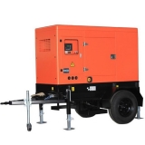 16.5KW Output, Max Welding Current 374A,  Silent Type Diesel Welder & Generator set