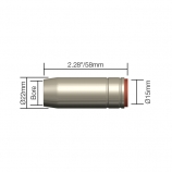 Nozzle for MIG 25 Torch, Standard Nozzle