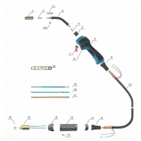 MIG 15 Welding Torch, Complete Set