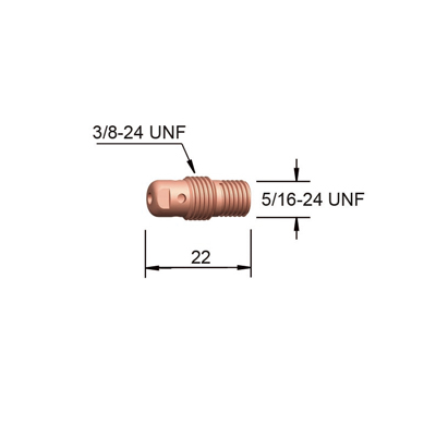 13N Collet Body For SR 9 20 25