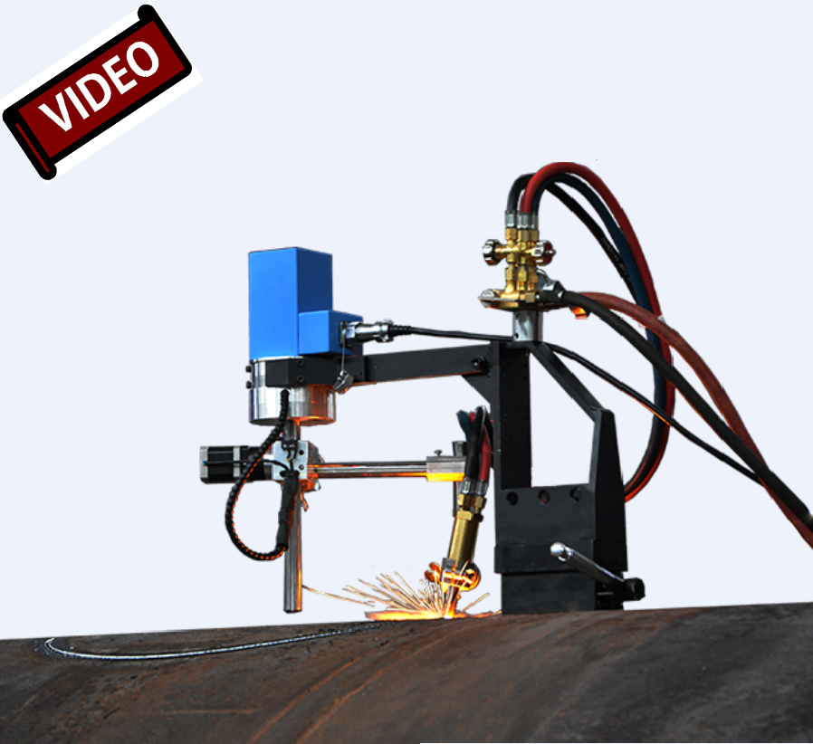Portable saddle hole NC Flame&Plamsa cutting machine