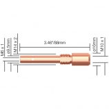 Tip holder for Panasonic 500A Welding Torch
