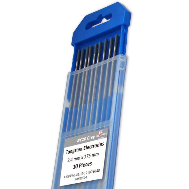 WC20 (Grey), Cerium-Tungsten electrode, Polished