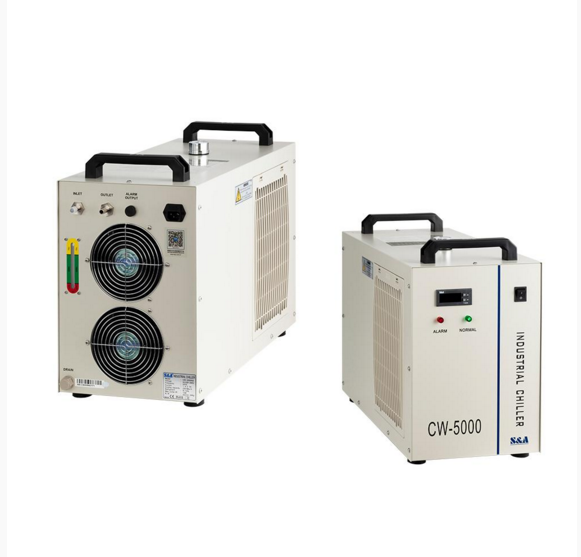 S&A CW5000 Industrial Water Chiller for 100W Laser Tube