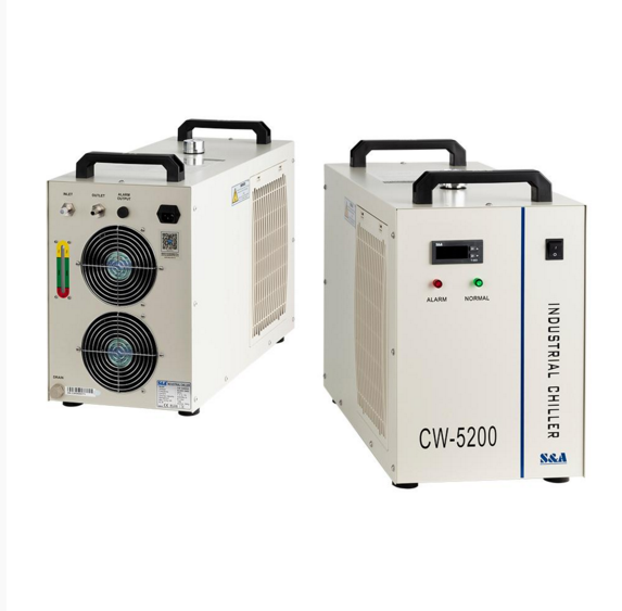 S&A CW5200 Industrial Water Chiller for 150W Laser Tube
