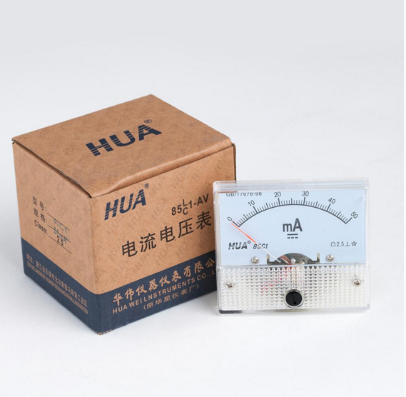 Current Meter 85C1 DC 0-50mA for laser machines 