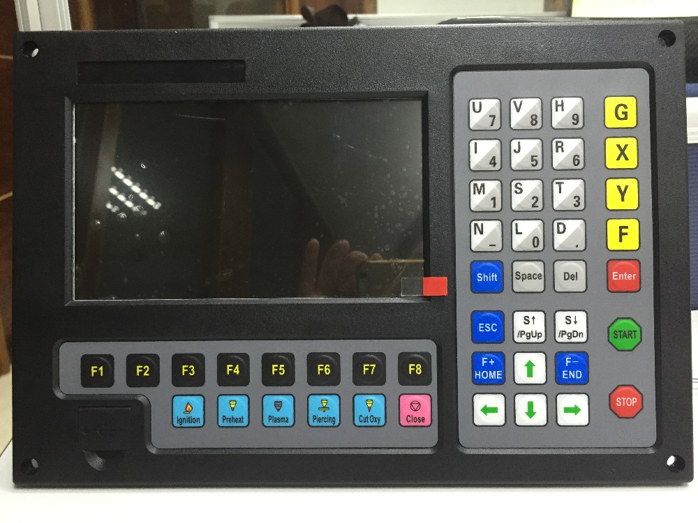 CNC controller F2100B Arc voltage torch height controller XPTHC-4H with Z axi lifter anti-collision fixture