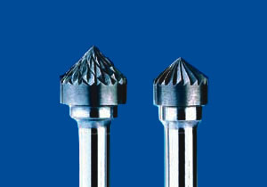 K type Rotary Burrs (90° Cone)