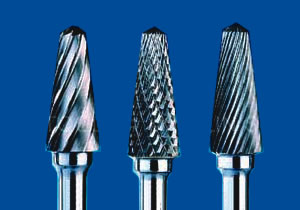 L type Rotary Burrs (Conical Ball Nose)