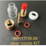 Champagne Nozzle Kits for TIG torch WP-17/26/18