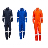 Fire Retardant Coverall Uniform with Reflective Tape