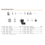 PWH 300 WELDING TORCH & Parts, Replacement