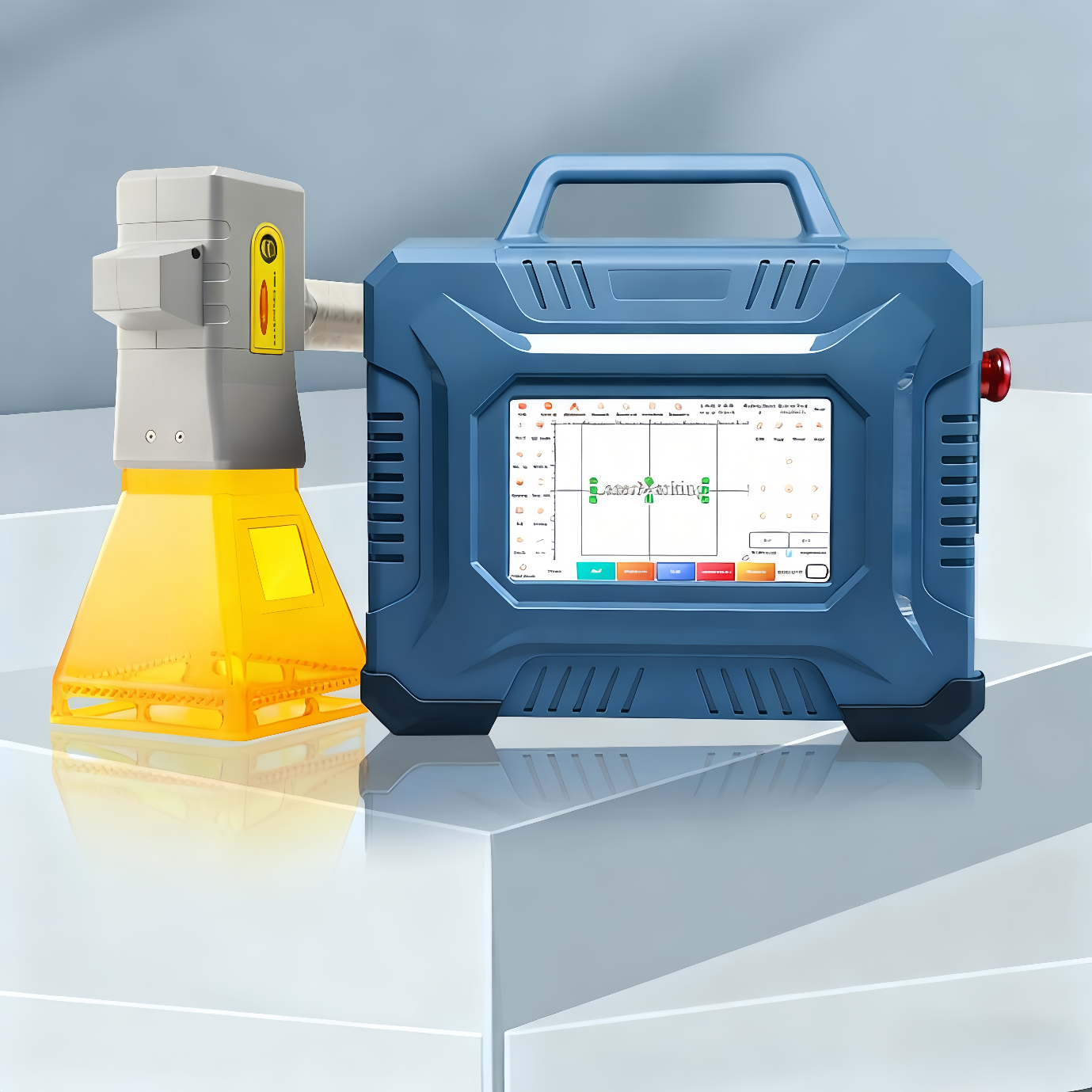 Portable Handheld Fiber Laser Marking Machine