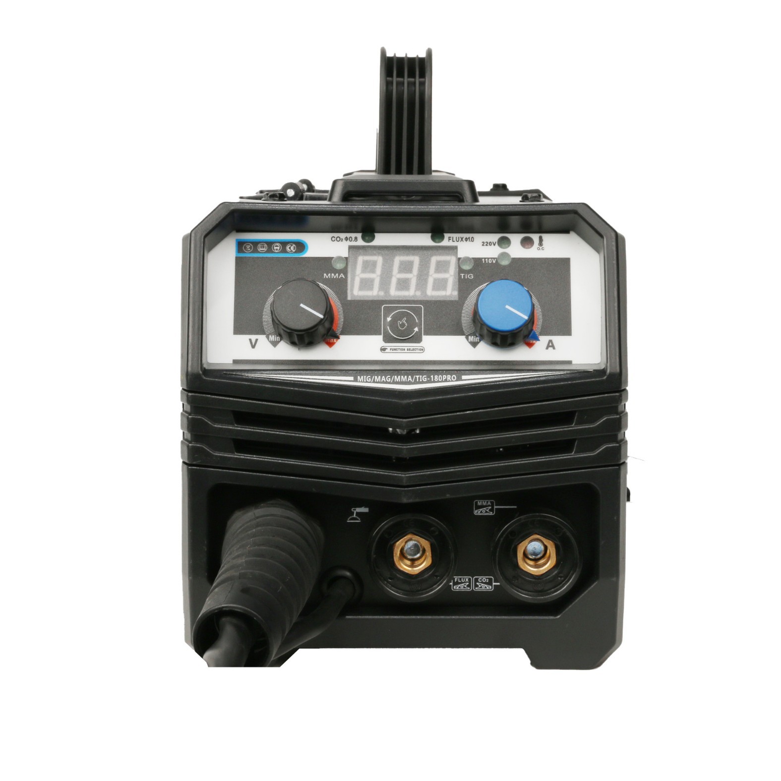 4in1 Flux & CO2 MIG/MMA/Lift TIG-180PRO，fit for 1kg MIG Wire