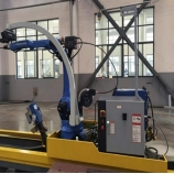 Ground Rail single robot intelligent welding workstation